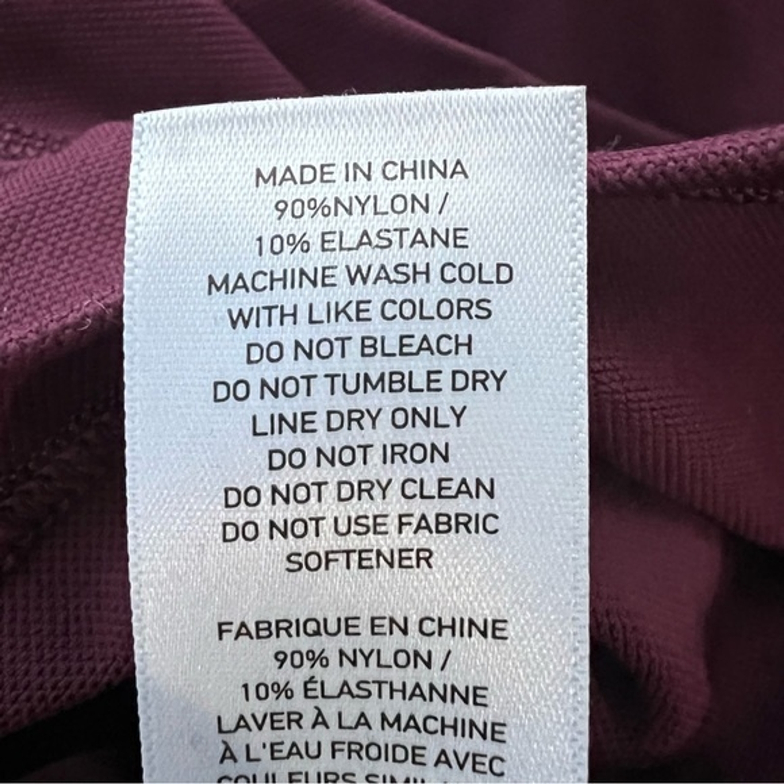 Rhone Session Quarter Zip Pullover Grape Wine Siz… - image 5