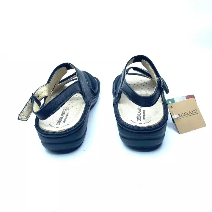 GRUNLAND SANDALI DONNA NERI - Immagine 2 di 4