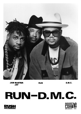 Run DMC - Awesome Promo Photo - Jam Master Jay - It's Like That - (It s) Tricky