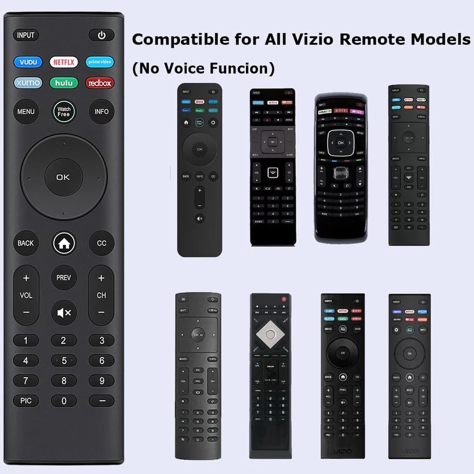 Universal Remote Control for VIZIO All LED LCD HD 4K UHD HDR Smartcast 3D Smart - Image 3 of 4