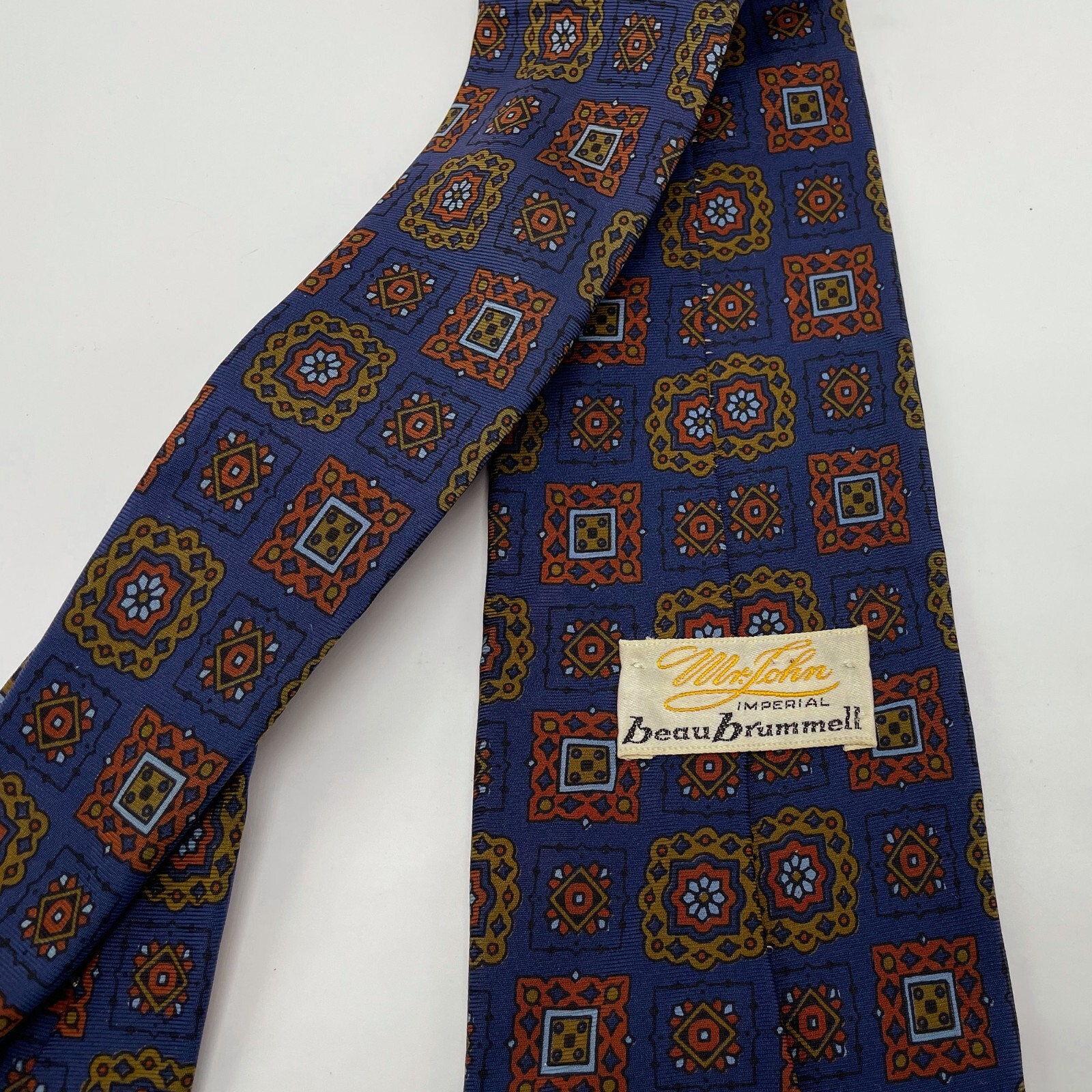 Mr. John Imperial Beau Brummel Tie Vintage Silk Imported image 2