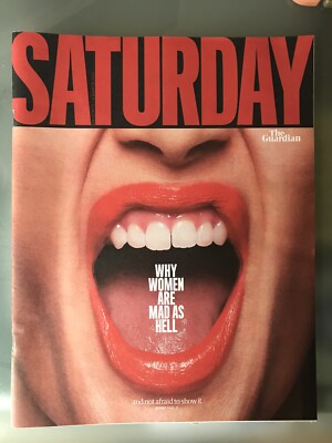 SATURDAY Guardian Mag ~ WHY WOMEN ARE ANGRY Dolly Parton BEST BUDGET BEACH HOLS