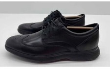 ROCKPORT MEN  S TRUFLEX DRESSPORTS WINGTIP SHOES BLACK NOIR SIZE 8.5M NIB 021S