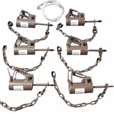 12 Powder Coated Duke DP Dog Proof Coon Traps Trapping Raccoon DP trap