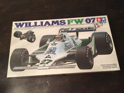 Tamiya 1/20 Williams FW-07 MODEL KIT Grand Prix Co. NO.14 Sealed