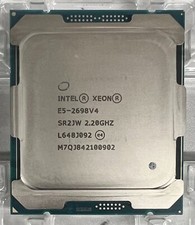 Intel Xeon E5-2698 v4 CPU 20 cores 40 threads 2.2ghz LGA 2011-3 processor SR2JW