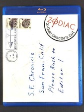 Zodiac Blu-ray  DVD, 2009, Director's Cut, 2-Disc Set, OOP 