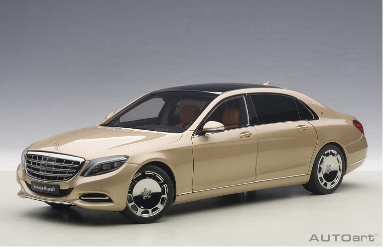 AUTOart Mercedes Maybach S-Klasse S600 SWB Gold 1:18 76294 AUTOart Mercedes Maybach S-Klasse S600 SWB Gold 1:18 76294