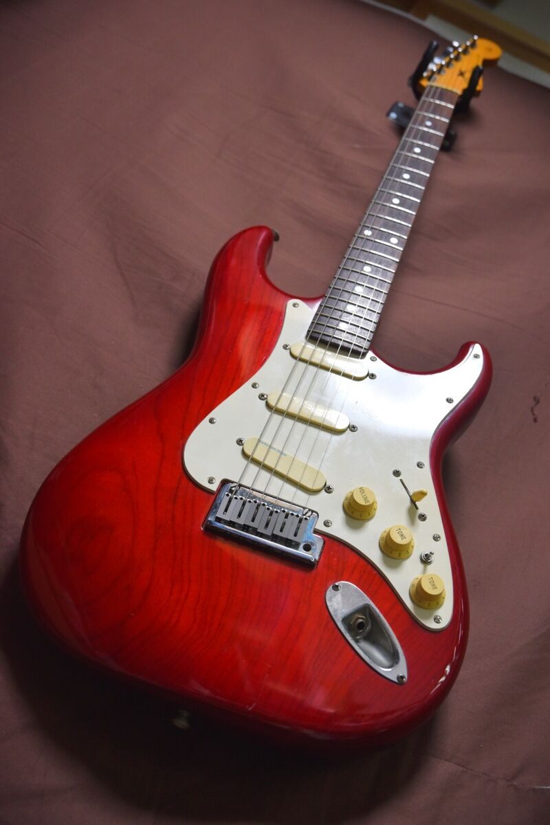 FENDER JAPAN STR-85LS 1988~1989 - red | eBay FENDER JAPAN STR-85LS 1988~1989 - red | eBay