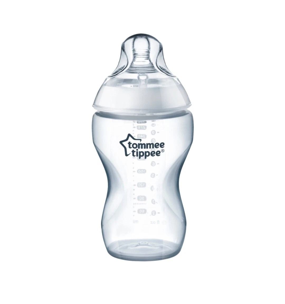 Baby Bottle Y cut Bottle Nipple Tommee Tippee Closer to Nature BPA Free 11oz