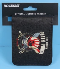 Five Finger Death Punch Official Licensed Bifold Wallet - RockSax