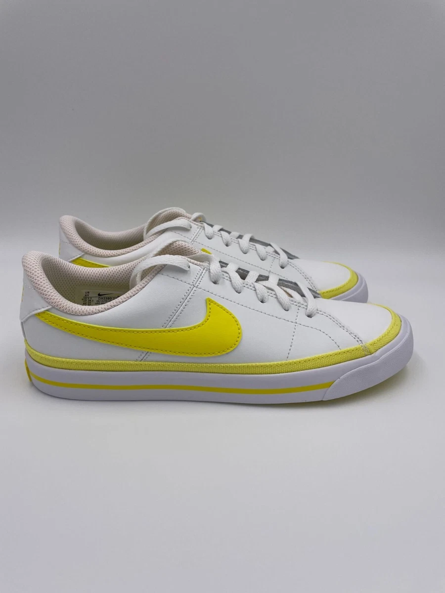 Nike court yellow cheap