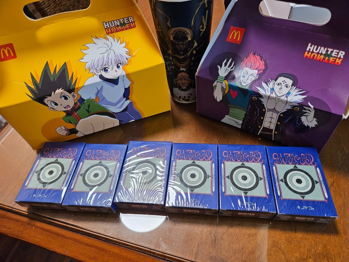 Hunter x Hunter Taiwan McDonald's Poker Card Deck | eBay