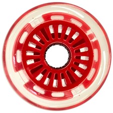 Trurev Light Up 90mm Inline Skate Wheels with CERAMIC bearings