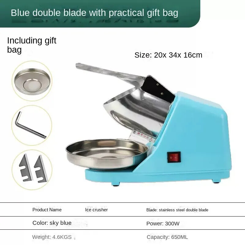 Portable Ice for Commercial Fully Automatic Maker Ice Shaving Machine-image