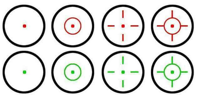 Trinity tactical scope sight 1x30 4 reticles for tippmann cronus paintball marke