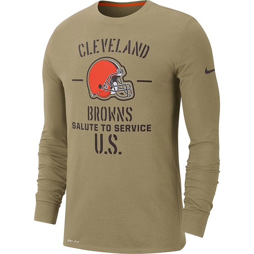 cleveland browns salute to service t shirt