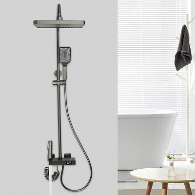Regendusche Duschset Duschsystem Duscharmatur Brause Set NPT 1/2'' Shower Set