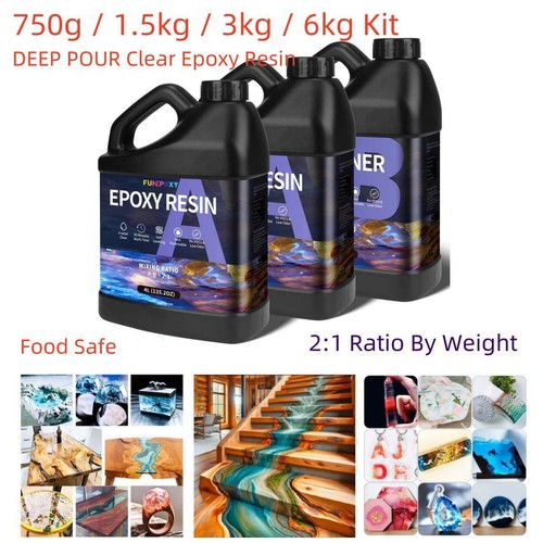 Resin Art® Precision Pour Crystal Clear Epoxy Resin Bubble Free 10KG Resin Art® Precision Pour Crystal Clear Epoxy Resin Bubble Free 10KG