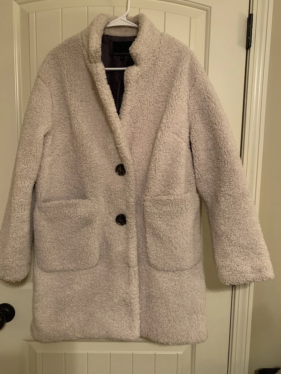 Sherpa cocoon best sale coat