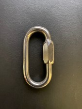  6 Stainless Steel Carabiner Quick link Connector Chain Repair