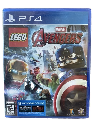 LEGO Marvel Avengers Game PS4 - 7+ Kids Game NEW SEALED UK PAL