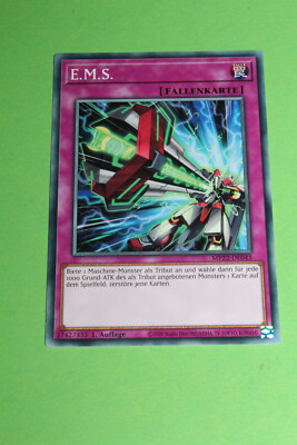 YuGiOh Playset 3x MP22-DE043 E.M.S. Common