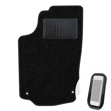 Fahrer Fußmatte Auto x1 Velours Fahrermatte passend für Opel Combo C 2001–2011