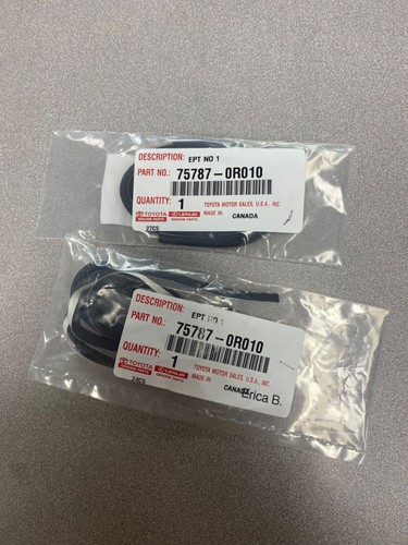 OEM 2015-2018 Toyota RAV4 Front Door Outside Pad 75787-0R010 - Picture 3 of 4