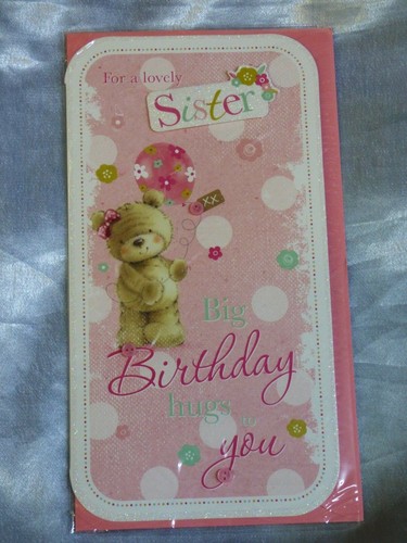 SISTER BIRTHDAY CARD CUTE TRADITIONAL CHILD ADULT LARGEST CHOICE of 30+ QUALITY - Picture 26 of 59