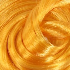 Nylon Doll Hair - Crumpet Gold for Rerooting Custom Dolls, Doll Rehair