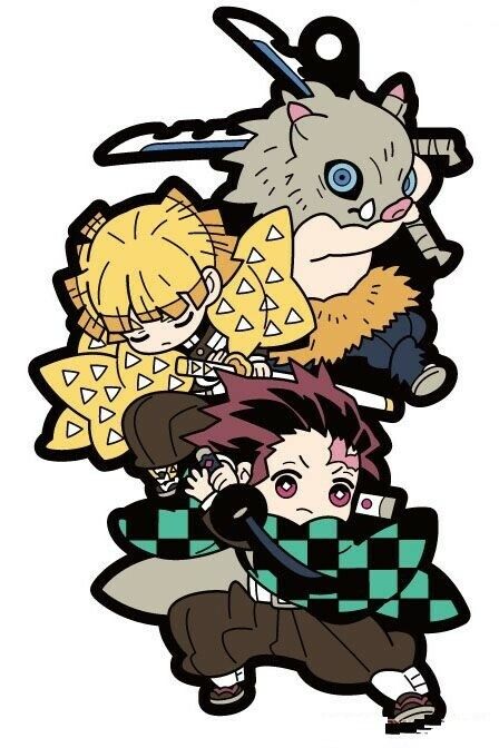 Kimetsu no Yaiba - Agatsuma Zenitsu - Hashibira Inosuke - Kamado Tanjirou -  Kyoudai no Kizuna/Natagumoyama-hen Teikyou Illustration Duplicated Mini  Shikishi Kuji - Mini Shikishi (Ufotable)