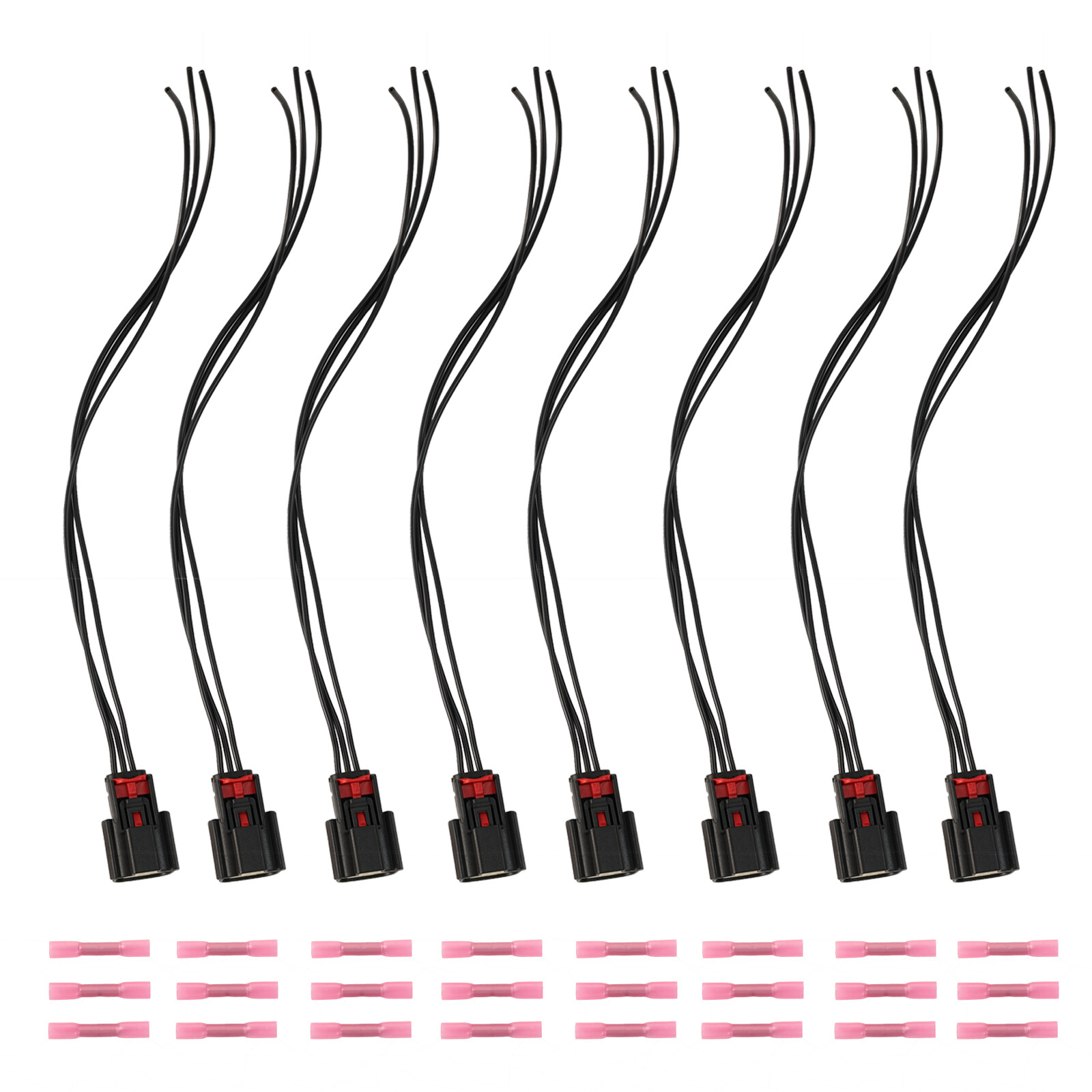 Ignition Coil Connector Plug Cable Wire For Ford V6 V8 Flex F150 3.5 3.7 5.0L.