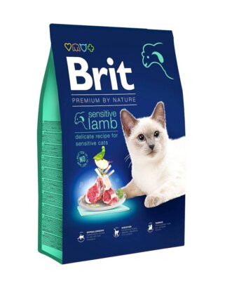 BRIT Cat Premium by Nature Sensitive Katzenfutter Lamm 1,5 kg