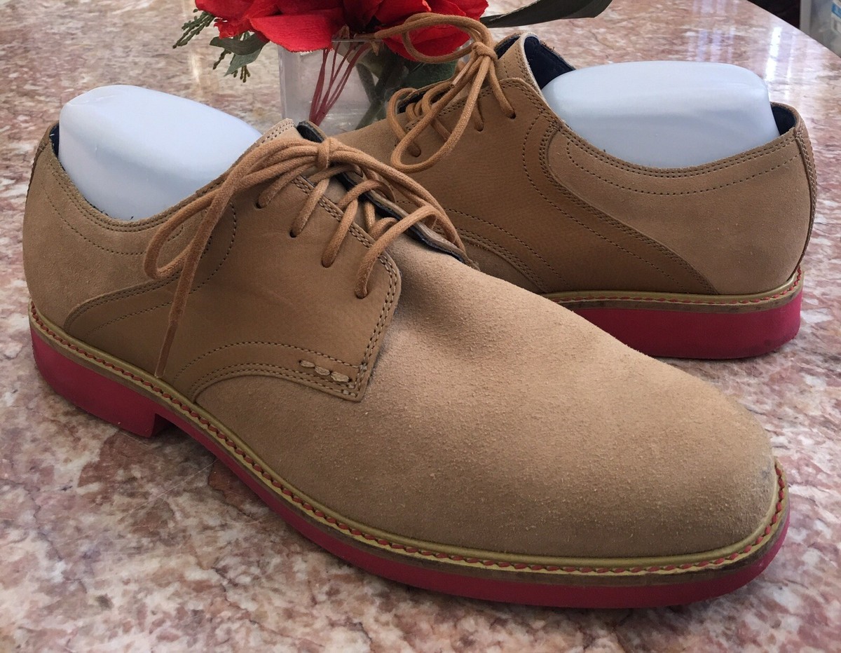 Cole Haan Red Suede Waterproof Oxfords. Men\'s size 6B Men main image 4