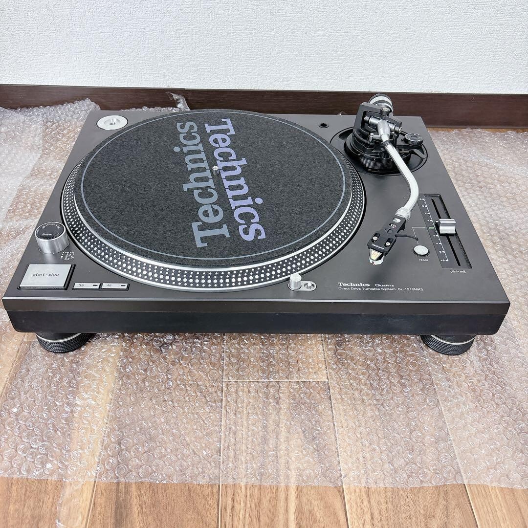 Technics SL-1210MK5 Black Direct Drive DJ Turntable SL1210MK5 K 