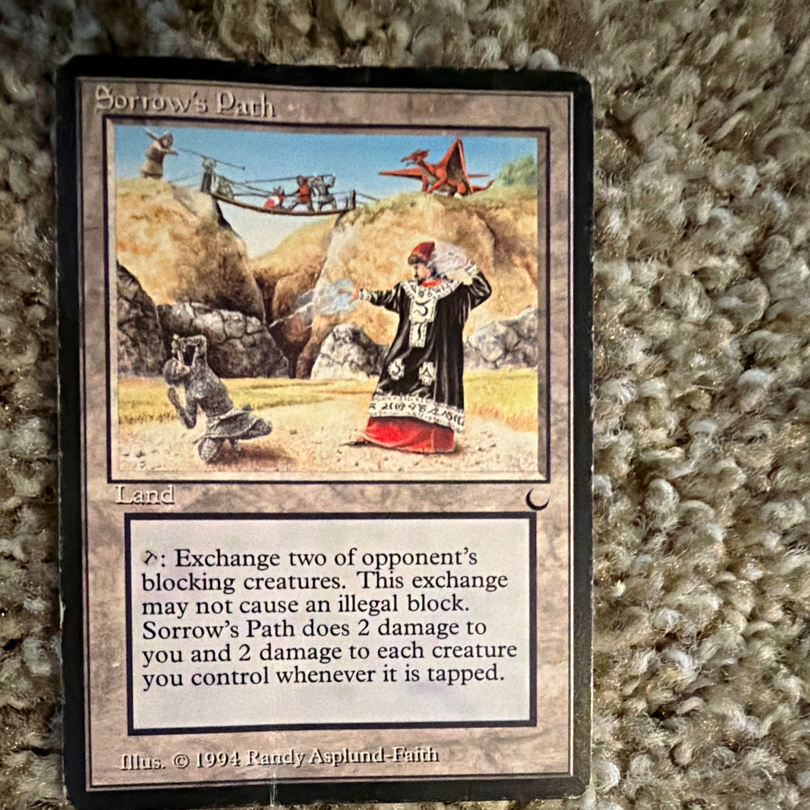 Magic: The Gathering Sorrow's Path The Dark 1994 Regular Rare EN