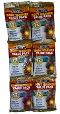 LOT OF 6 - Hot Hands Stick On Body Warmer VALUE PACK 8/pk. TOTAL 48 BODY WARMERS