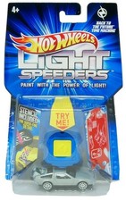 Hot Wheels Light Speeder Back To The Future DeLorean Time Machine New in Box!!
