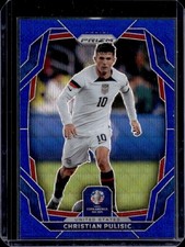 2024-25 Panini Prizm Copa America Christian Pulisic Blue Wave #/199 USA