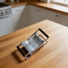 Compact Manual Meat Tenderizer Stainless Steel Rust Resistant for Home Cooking