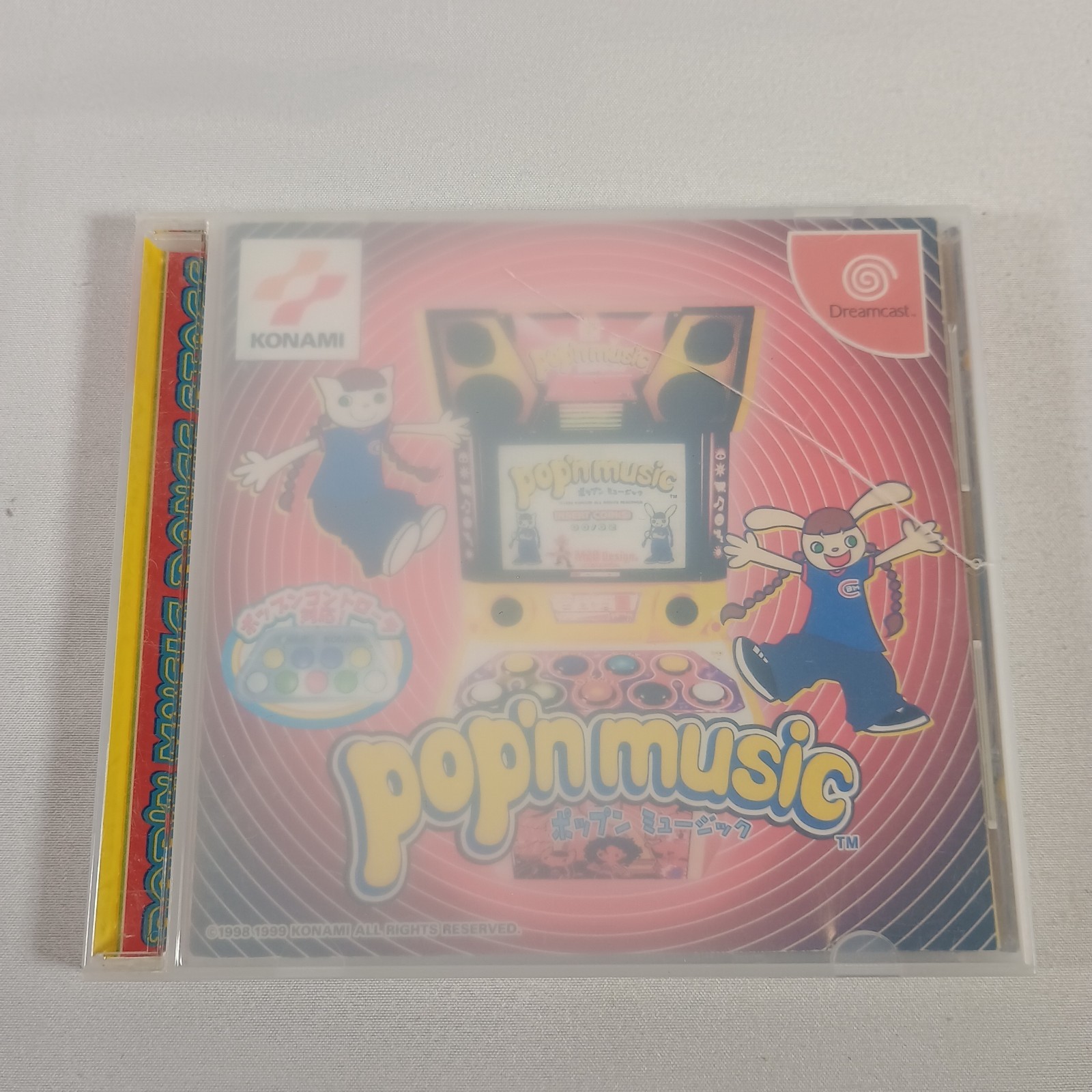 Japanese Pop’n Music Sega Dreamcast Japan Import US Seller