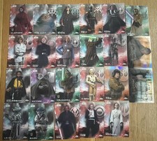 Topps Chrome 2025 Star Wars 23x Card Bundle With 2 Skeleton Crew. No Duplicates
