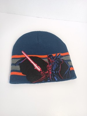 Star Wars Sith Lord Youth Skull Beanie Cap Hat Fitted One Size