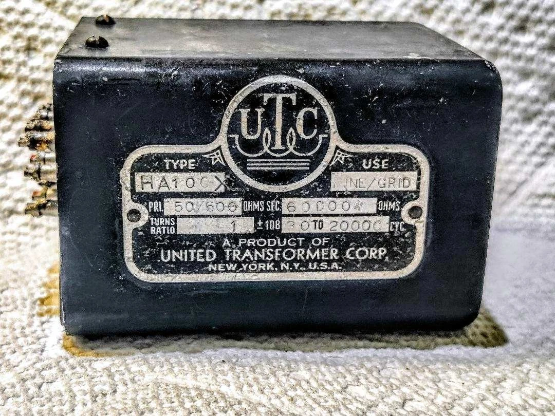UTC Vintage Electrical Transformers for sale - eBay