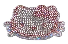 50% OFF - Rhinestone Hello Kitty Acrylic Resin Flatback Charms Badge Reels