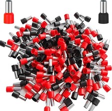 100 Pcs AWG4 Wire Ferrules Kit, E25 16 Insulated Ferrule Pin Cord End Terminal