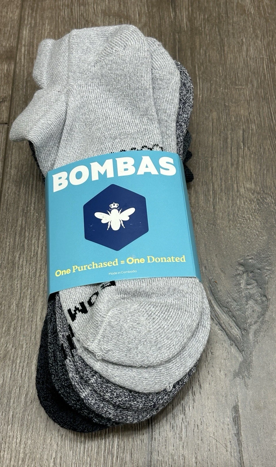 Bombas Sock Midweight Large 4 Pack Ankle Socks