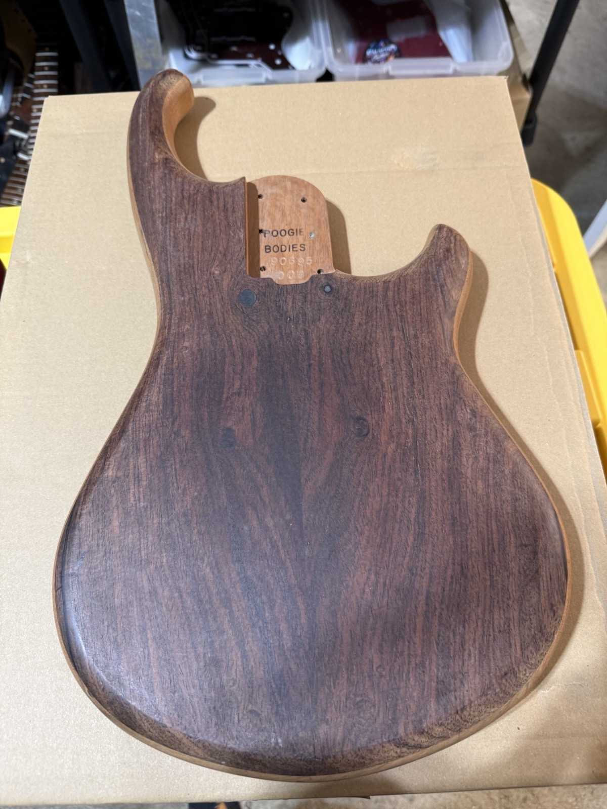 Vintage 1970’s Boogie Bodies Bass DIY Project Body