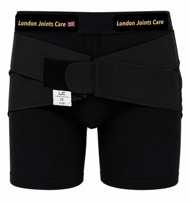 Hernia Support Underwear Inguinal Truss Boxershorts Pants Removable Pads NHS UK